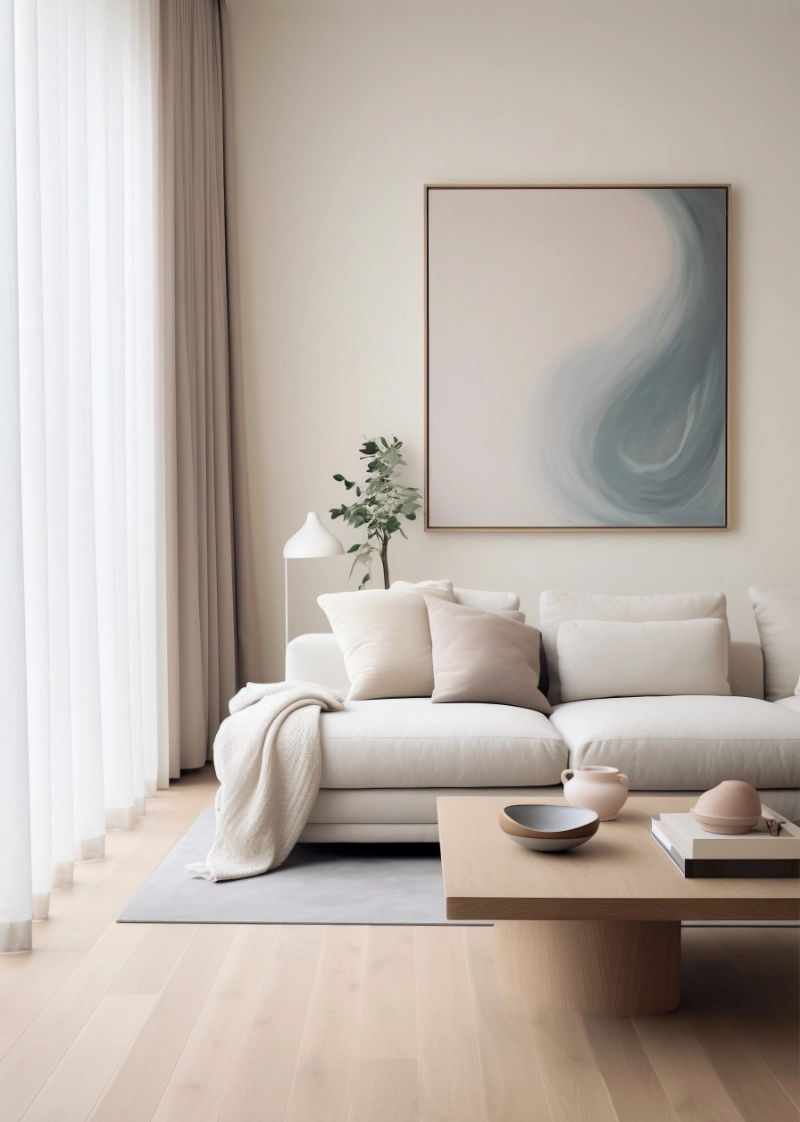Interior de una vivienda Kraal